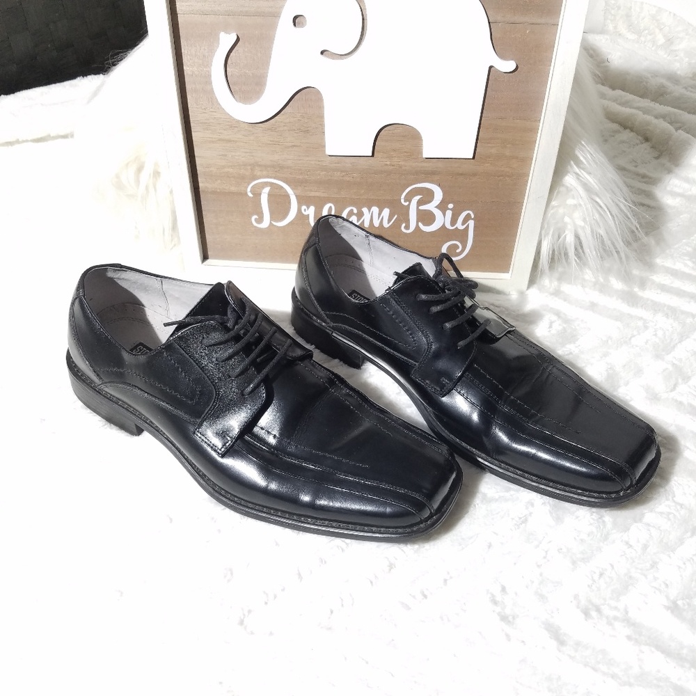 Stacy Adams Corrado Mens Bicycle Toe Leather Oxfo